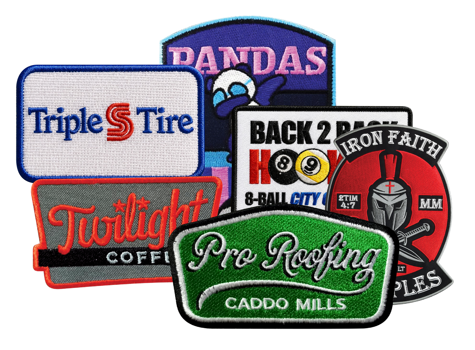 Collection of custom premium patches