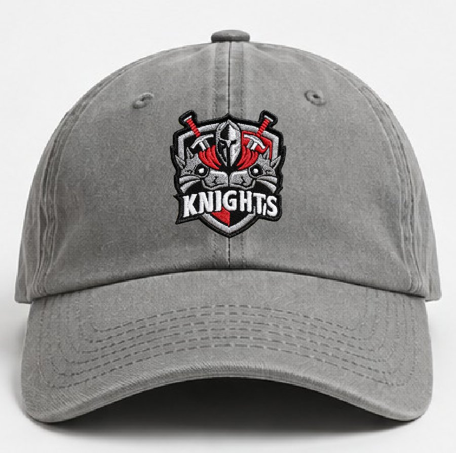 PVC patch on hat front