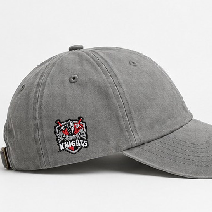 PVC patch on hat side