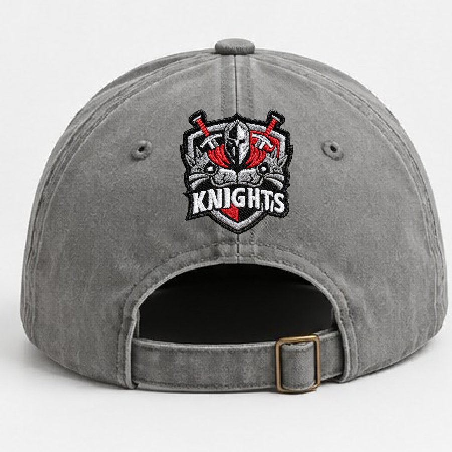 PVC patch on hat back