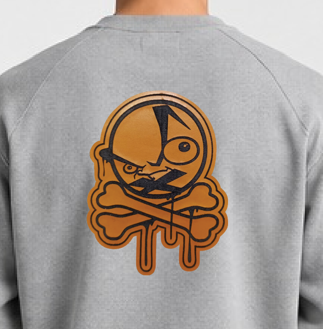 PVC patch on back