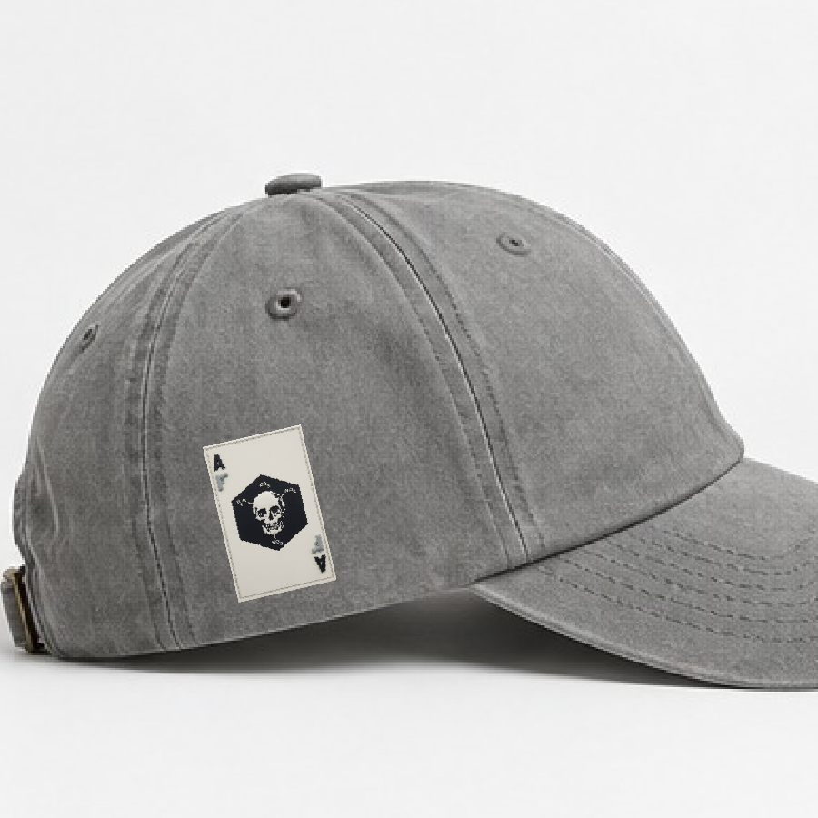 PVC patch on hat side